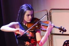 Angelina during the Queenscourt concert