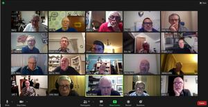 Wayfarers Chorus on a Zoom rehearsal