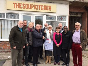 Wayfarers Chorus donate £1,000 to Southport Soup Kitchen